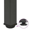 vidaXL Coffee Table Leg Anthracite Powder-Coated Steel Small Levelers