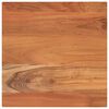vidaXL Table Top Natural Solid acacia wood 19.7x19.7 in Durable