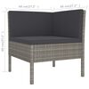 vidaXL Garden Lounge Set Grey