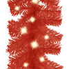 vidaXL Garland Red PVC 65.6 feet Garland Other Traditional