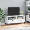 vidaXL TV Stand White Engineered Wood Medium TV Stand Rectangular