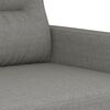 vidaXL Sofa Chair Dark Grey Fabric (100% polyester), metal, plywood Single