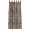 vidaXL Velvet Curtains 2 pcs Cappuccino 96.46 x 55.12 in Velvet
