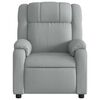 vidaXL Electric Massage Recliner Chair Light gray