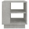 vidaXL Coffee Table Concrete Grey Engineered Wood Small Coffee Table