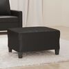 vidaXL Footstool Black