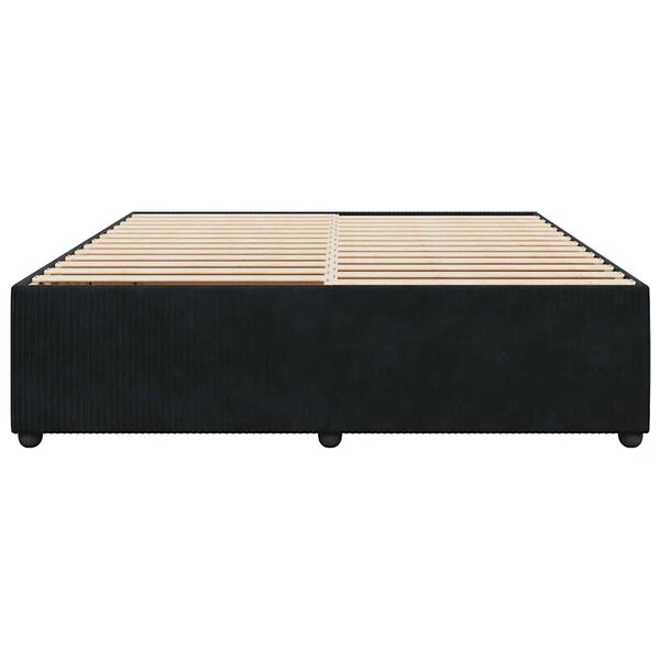 vidaXL Bed Frame Black