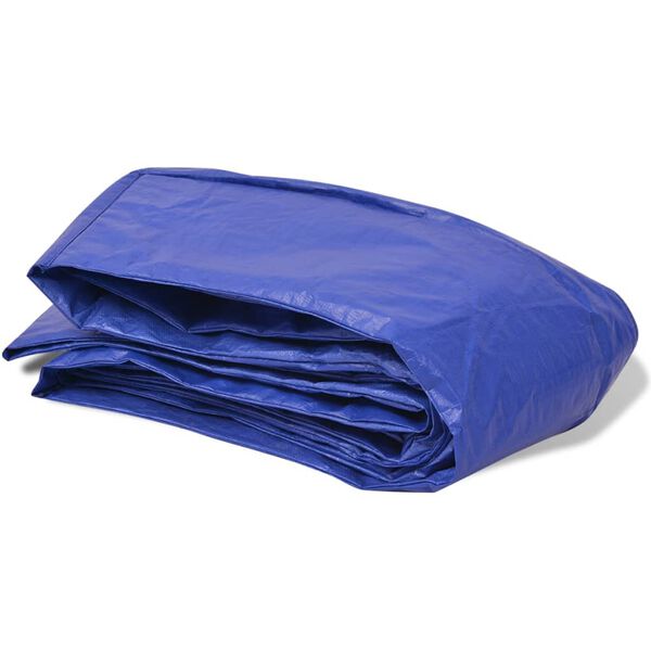 vidaXL Safety Pad Blue PE + EPE foam 14 ft UV-resistant materials