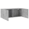 vidaXL TV Cabinet Concrete Grey Engineered Wood