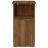 vidaXL Side Table Brown Oak Engineered wood Medium Side Table