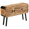 vidaXL Sideboard Natural Mango Wood Solid Mango Wood Medium Sideboard