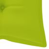 vidaXL Patio Bench Bright Green Bamboo Medium Durable Patio Bench