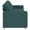 vidaXL Sofa Dark Green 87.01 x 30.71 x 31.50 in Fabric