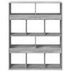 vidaXL Room Divider Grey Sonoma Engineered wood Medium Room Divider
