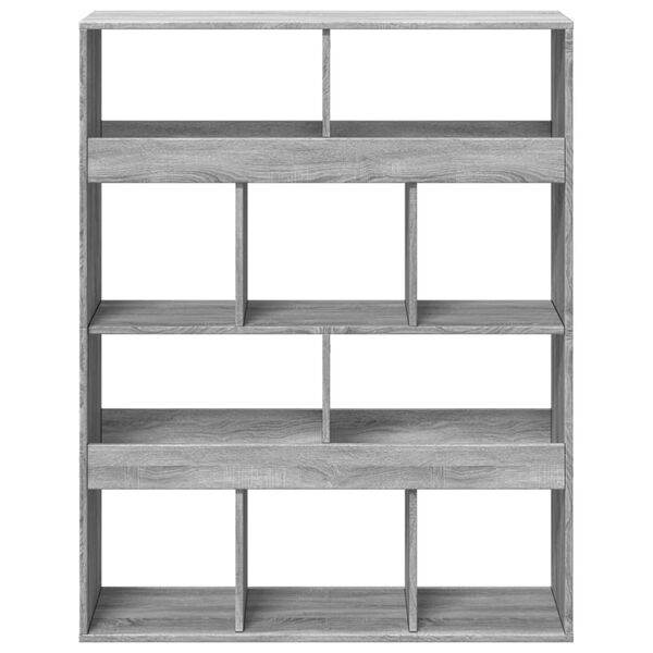 vidaXL Room Divider Grey Sonoma Engineered wood Medium Room Divider