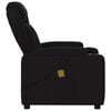 vidaXL Massage Recliner Chair Black