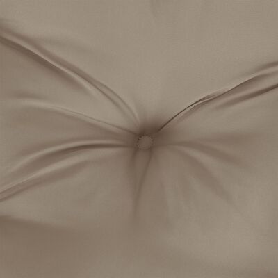 vidaXL Pallet Cushion Taupe 31.5"x15.7"x4.7" Fabric
