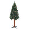 vidaXL Christmas Tree Green PVC 70.9 in tall Christmas Tree
