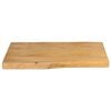 vidaXL Table Top Natural wood Solid mango wood Standard Durable