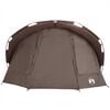 vidaXL Fishing Tent 5-Person Brown Waterproof