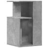 vidaXL Side Table Concrete Grey Engineered Wood Small Side Table