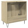 vidaXL Bathroom Cabinet Sonoma oak Engineered wood Medium