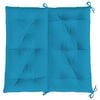 vidaXL Garden Bench Cushion Set of 2 Light blue