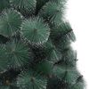 vidaXL Artificial Pre-lit Christmas Tree with Ball Set Green 70.9" PET