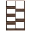 vidaXL Room Divider Brown Oak Engineered Wood Large Room Divider