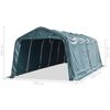 vidaXL Livestock Tent Dark Green PVC Large Detachable Livestock Tent