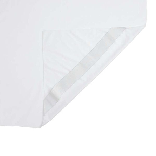 vidaXL Mattress Protector White Polyester with TPU backing 78.7 x 86.6 in