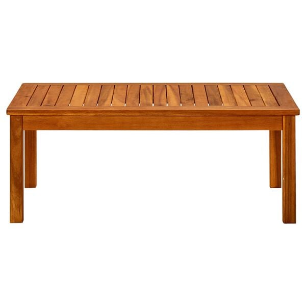 vidaXL Coffee Table Natural wood Solid acacia wood
