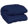 vidaXL Weighted Blanket Blue Cotton 92.5 x 114.2 in Weighted Blanket