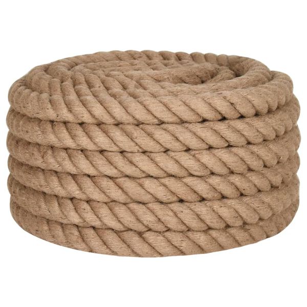 vidaXL Jute Rope 82.0 ' Long 1.42 " Thick
