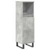 vidaXL Bathroom Furniture Set Concrete Grey Engineered Wood, Iron