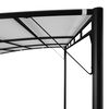 vidaXL Sunshade Awning Cream Powder-coated steel, polyester fabric