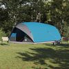vidaXL Tunnel tent with Roof Blue 196.85 x 137.01 x 78.74 in Taffeta