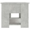 vidaXL Coffee Table Concrete Grey Engineered Wood Medium Coffee Table