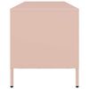 vidaXL TV Cabinet Pink Cold-rolled steel Large TV Cabinet Rectangular