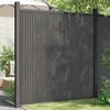 vidaXL Fence Panel WPC Grey 68.1x73.2"