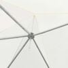 vidaXL Outdoor Gazebo Cream PA-coated polyester, powder-coated steel Large