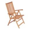 vidaXL Garden Chair Set of 6 Teak Solid teak wood Foldable