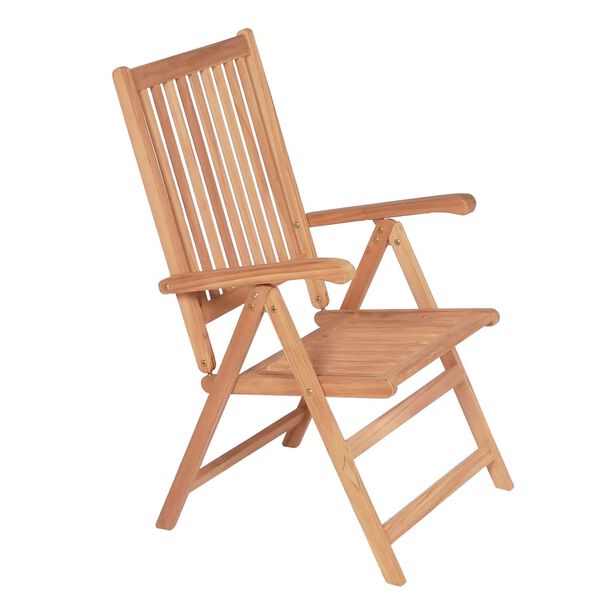 vidaXL Garden Chair Set of 6 Teak Solid teak wood Foldable