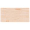 vidaXL Bathroom Countertop 100x50x1.0 " Untreated Solid Wood