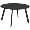 ProGarden Garden Table Matt Dark Grey Metal with zinc coating Compact