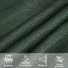vidaXL Sun Sail Dark Green High-density polyethylene (HDPE)