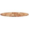 vidaXL Table Top Natural wood Solid Acacia wood &Oslash;27.6 in Durable