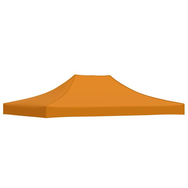 vidaXL Party Tent Roof 13.1x9.8' Orange 2.95 oz/ft²