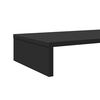 vidaXL Monitor Stand Black 39.4x10.6x3.9" Engineered Wood