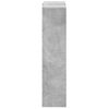 vidaXL Radiator Cover Concrete Grey 80.7x8.5x32.9" Engineered Wood